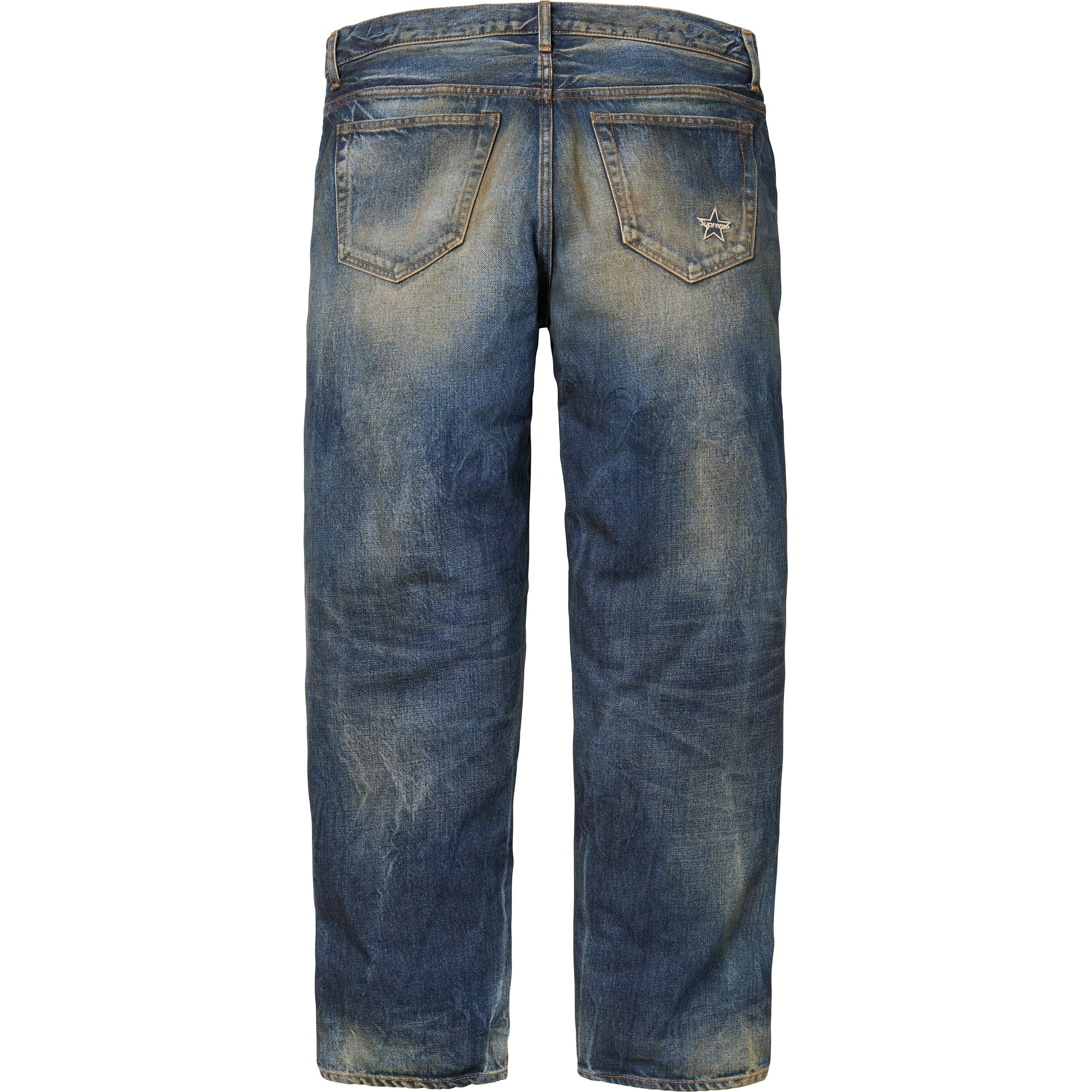 Distressed Loose Fit Selvedge Jean view 13